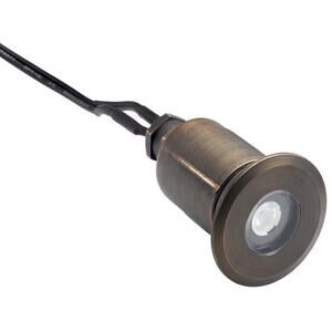 Kichler 15490CBR 12V MR8 In-Ground Recessed Light Centennial Brass New